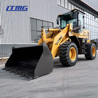 LTMG Kompakt-Auslegerlader 2 Tonnen 1.5 Tonnen 1.2 Tonnen 1 Tonne Mini-Frontlader mit AC-Joystick