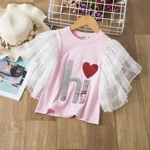 เสื้อยืดเด็กผู้หญิงลายการ์ตูนแขนสั้นผ้าฝ้ายสำหรับเด็กวัยหัดเดิน ลดราคาสุดฮอตประจำฤดูร้อนปี 2022 เหมาะสำหรับใส่ในวันเกิด - Product Image 2