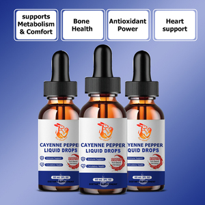 Private Label Cayenne Pepper Extract Oral Liquid Drops with <b>Turmeric</b> Curcumin Supports Metabolism Comfort Supplements Liquid - Product Image 6