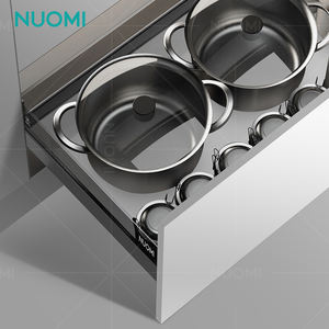 NUOMI DAWN Almacenamiento de Utensilios de Cocina de Vidrio Templado Organizador de Cajones Cubiertos Bandejas Gabinete Accesorios Cesta Extraíble - Product Image 4