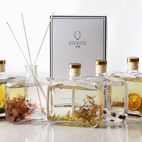 Diffuseur de parfum en verre personnalisé de qualité supérieure 350 ml, décoration, bouteille de diffuseur d'arômes