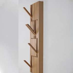 חם מוכר עיצוב הבית רכוב פסנתר מפתחות מדפים עץ עבור בגדים אחסון קישוט קיר לבית - Product Image 4
