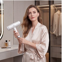 Moteur BLDC haute vitesse, concentrateur ionique à 3 vitesses, buse, séchoir électrique portable pour des résultats de qualité salon, usage domestique, hôtel, camping-car