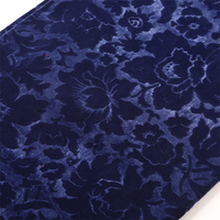 Velours Côtelé Noir de Coton Ignifugé Personnalisé, Vente Chaude, Tissu de Chine pour Rideau de Scène et Théâtre