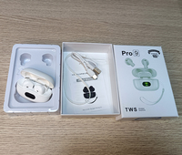 Écouteurs PRO 9 Type-C, écouteurs sans fil stéréo True Wireless, écouteurs intra-auriculaires TWS
