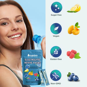 Polvo de electrolito Keto de hidratación de azúcar cero natural <span class=keywords><strong>1000</strong></span> <span class=keywords><strong>mg</strong></span> de <span class=keywords><strong>potasio</strong></span> y polvo de bebida de electrolito de sal del Himalaya Rosa Real - Product Image 2