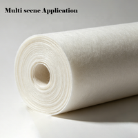 OEM ODM Spunbond Nonwoven Plain Fabric PET&PP Filament Fiber Polyester Waterproof Breathable Medium Weight Tear Resistant Cloth