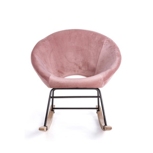 Anji EE. UU. Venta caliente gris terciopelo sillas de salón vivero Rocker cómodo elegante acento <span class=keywords><strong>sillón</strong></span> <span class=keywords><strong>para</strong></span> salas de estar dormitorios oficinas - Product Image 5