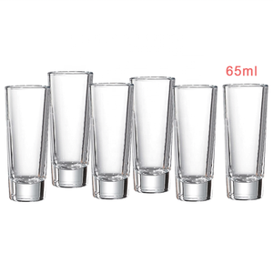 سعة مخصصة شفافة ومتجمدة 50 + 2cl 4cl 2 أونصة 4 أونصة زجاج طلقة رصاصة مستديرة للويسكي شعار مخصص زجاج مشروب ويسكي - Product Image 5