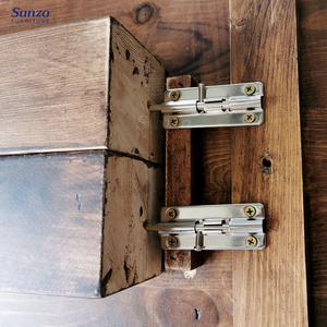 Cổ mộc mạc thông gỗ trang trại ăn uống rắn gỗ Bảng cho tiệc tổ chức sự kiện phong cách đám cưới - Product Image 6