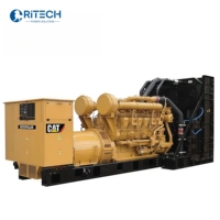 Groupe électrogène silencieux Ritech RT-CAS800 800 kVA, diesel CAT, triphasé, 4 fils, certifié CE