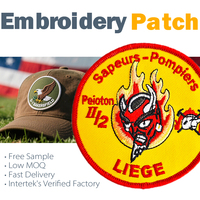 Patch brodé Saint-Valentin de haute qualité, fait main, personnalisable (design/taille) pour vêtements, sacs à dos, vestes, tissus et chapeaux