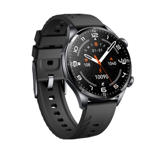 RC332 1.6 pouces <span class=keywords><strong>montre</strong></span> intelligente prévisions météo 5 ATM étanche surveillance de la pression artérielle écran AMOLED à la mode bande de Gel de silice - Product Image 5