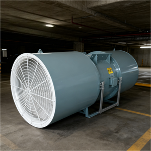 Ventilador <span class=keywords><strong>de</strong></span> Extracción <span class=keywords><strong>de</strong></span> Humo y Fuego <span class=keywords><strong>de</strong></span> Flujo Axial Comercial, Tipo SDS, Ventilador <span class=keywords><strong>de</strong></span> Chorro para Túneles para Construcción - Product Image 4