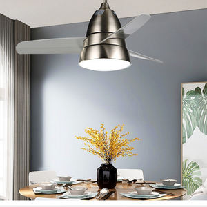 <b>Remote</b> Control 42inch 5 Blades DC Motor Electric Chandelier Led Ceiling <b>Fan</b> Light <b>with</b> Iron Construction for Bathroom - Product Image 2