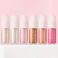 Maquillage Cosmétique Vegan Sans Cruauté Animale Effet Lumineux Marque Privée Non Collant Longue Tenue Illuminateur Liquide Scintillant pour Joues et Visage