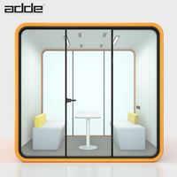 Installation facile Cabine téléphonique mobile Cabine de réunion privée insonorisée avec système d'air frais