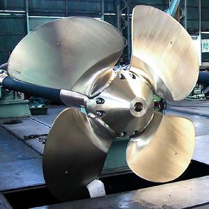 Nuevo Hélice Marino de Bronce LH de 3 Aspas, Diámetro de 800-8000mm, Fundido, Certificado CCS/BV/DNV, ISO9001 - Product Image 3