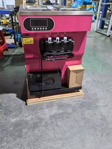 Máquina de Helado Suave Comercial Shanyou de Alta Calidad, 2+1 Sabores, Acero Inoxidable, Función Automática, Eficiencia Energética, la Mejor de Sobremesa - Product Image 2