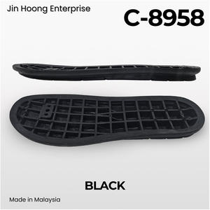 Semelle de chaussure pour homme flexible en PVC, antidérapante, durable et résistante à l'eau, conçue pour un mouvement facile et un soutien stable - Product Image 5