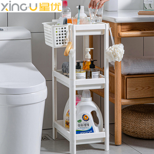 Estante de Almacenamiento Triangular de 3 Niveles para Baño, Organizador de Esquina de Plástico, Estilo Japonés, Independiente y Duradero - Product Image 2