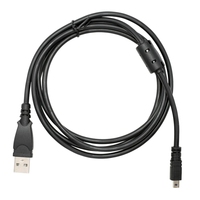 Pingle 1,5 m Cable USB de la cámara digital para NIKON D750 Coolpix L19 L20 S620 D7100 UC E6 Cable DE DATOS USB