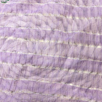 Tissu en crêpe froissé extensible 100% polyester 75D, tissé en tricot, écologique, pour doublure de vêtements, vente en gros personnalisée