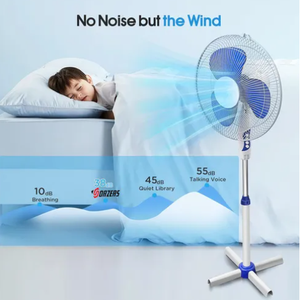 Ventola a piedistallo a 16 3 pale con telecomando a 3 velocità con supporto elettrico per raffreddamento ad aria 12V Box installazione spina - Product Image 4