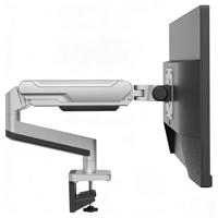 Support de moniteur anti-chute à fixation murale, en alliage d'aluminium robuste, pour bureau et ordinateur – Meilleures ventes