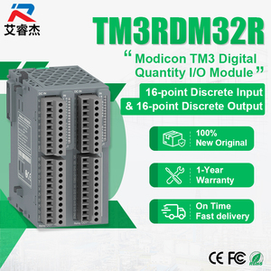 Nouveau module d'E/S 32 points original TM3RDM32R, série Modicon TM3, module d'entrée/sortie TM3RDM32R, contrôleur logique programmable PLC - Product Image 1