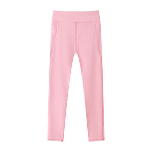 Nuevas mallas deportivas para niñas de primavera y otoño, pantalones de tiburón de doble bolsillo de cintura alta para niños <span class=keywords><strong>grandes</strong></span> con diseño de <span class=keywords><strong>Barbie</strong></span> - Product Image 4