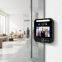Machine de contrôle d'accès biométrique OEM avec reconnaissance faciale, vision nocturne, lecture de codes QR et cartes RFID