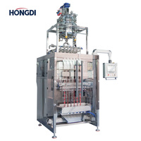 Machine automatique électrique PLC haute productivité pour le remplissage vertical de bâtonnets de miel liquide, de chocolat et de café dans des sacs et des barils