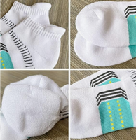 Chaussettes de sport respirantes à ions d'argent antibactériennes personnalisées absorbant la sueur et séchant rapidement, douces et confortables