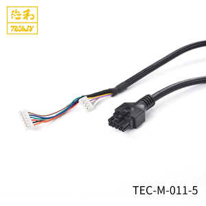 2464 26Awg Arnés de cables eléctrico 10 núcleos Microfit 10Pin PH 2,0 6Pin PH2.0 4Pin Carcasa DC Cable de alimentación Asamblea Aislamiento de PVC - Product Image 5