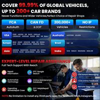 Escáner de Diagnóstico Automotriz LAUNCH X431 PRO V5.0, Sistema Completo OBD2, con Prueba Activa Bidireccional, 37+ Funciones de Reinicio, Codificación ECU, CANFD, DoIP