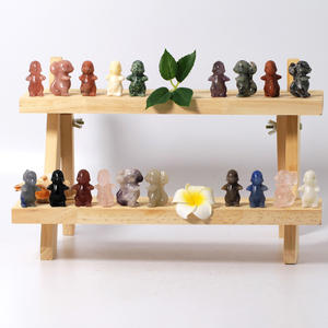 Gran oferta <span class=keywords><strong>de</strong></span> cuarzo rosa Natural Hello KT tallado <span class=keywords><strong>de</strong></span> cristal curativo piedra mixta elefante tortuga tallado para regalo - Product Image 5