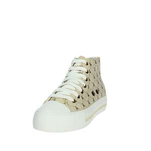 Sneakers da ragazza Patrizia Pepe beige alte con suola spessa - Product Image 6