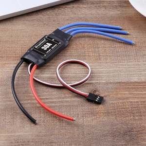 Contrôleur de vitesse de moteur sans balais XXD 30A 2-4S ESC BEC en métal pour hélicoptère RC T-rex 450 V2, mini quadricoptère, drone - Product Image 3