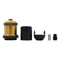 Support de lampe vintage E27 en aluminium, douille métallique Edison pour ampoule, suspension décorative DIY, prise 220V pour éclairage domestique, café, hôtel