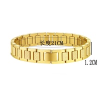 Bracelet en acier inoxydable 316L à maillons crocodile pour homme, bracelet de montre, finition PVD or, argent, noir, bijoux, meilleure idée cadeau 2026