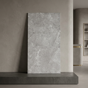 Crist Grey 800x1600mm High Gloss Glazed Porcelain Ceramic Wall and Floor Tiles Grey Marble Effect - Product Image 1