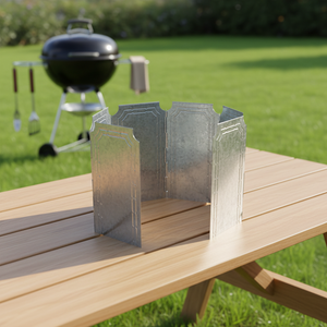 Accessoire <span class=keywords><strong>de</strong></span> cuisson portable pliable en acier galvanisé ultra-léger résistant à la corrosion <span class=keywords><strong>pour</strong></span> le camping et les pique-niques - Product Image 4