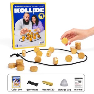 Jeu d'échecs magnétique avec 20 aimants et cordon, jeu de société éducatif portable pour enfants et adultes, idéal pour les voyages en famille et les soirées amusantes - Product Image 1