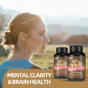 Oem nhãn hiệu riêng sư tử của bờm nấm chiết xuất Viên nang đông trùng hạ thảo thảo thảo dược bổ sung Reishi Nấm chiết xuất - Product Image 5