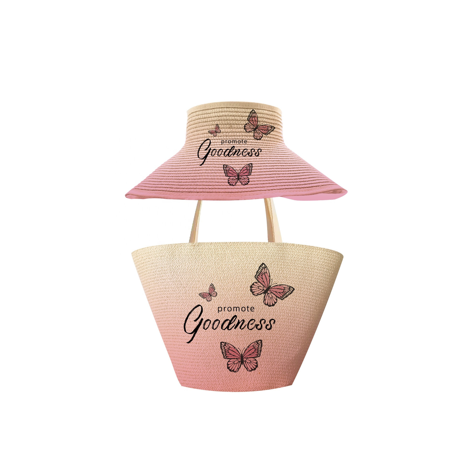 Mariposa rosa