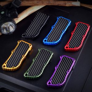 כיס edc סגסוגת אלומיניום מעטפת פעולה כפולה 5 להבים נוספים תיבת חותך תער סכין גילוח כלי uk 1706 - Product Image 3