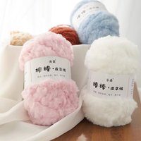 250g Chenille Yarn 100% Polyester Vegan Chunky Yarn Jumbo Yarn Knitting Materials for Knitting Scarves Blankets