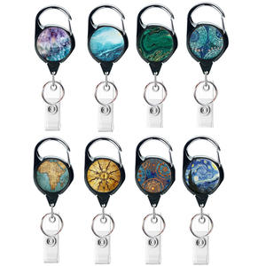 Accessoires durables de bobine de Badge cordon de fournisseur d'or avec de bobine de Badge rétractable - Product Image 1