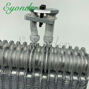 Núcleo de evaporador de bobina de refrigeración trasera para Seat Alhambra Volkswagen Sharan Transporter <span class=keywords><strong>Caravelle</strong></span> Multivan 7H Camper T5 <span class=keywords><strong>T6</strong></span> 7H0820105 - Product Image 6